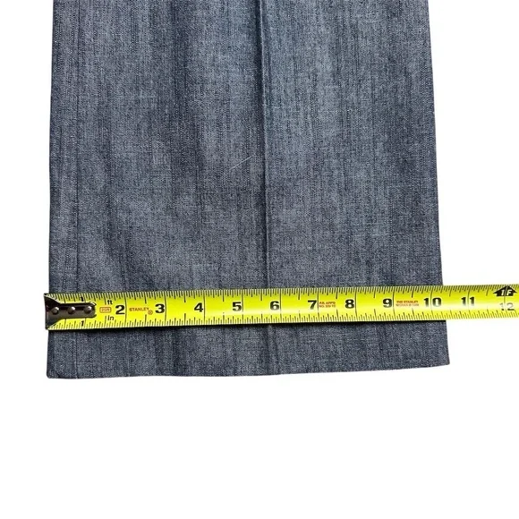 Calvin Klein Women's Gray Wide Leg Pants Size 6 Casual Office Career Corpcore - Picture 9 of 9